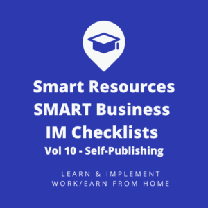 SMART IM Checklists Vol 10 - Self Publishing