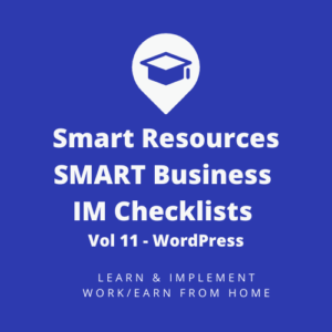 SMART IM Checklists Vol 11 - WordPress