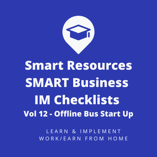 SMART IM Checklists Vol 12 - Offline Business Startup