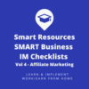 SMART IM Checklist Vol 4 - Affiliate Marketing