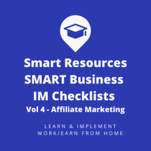 SMART IM Checklist Vol 4 - Affiliate Marketing